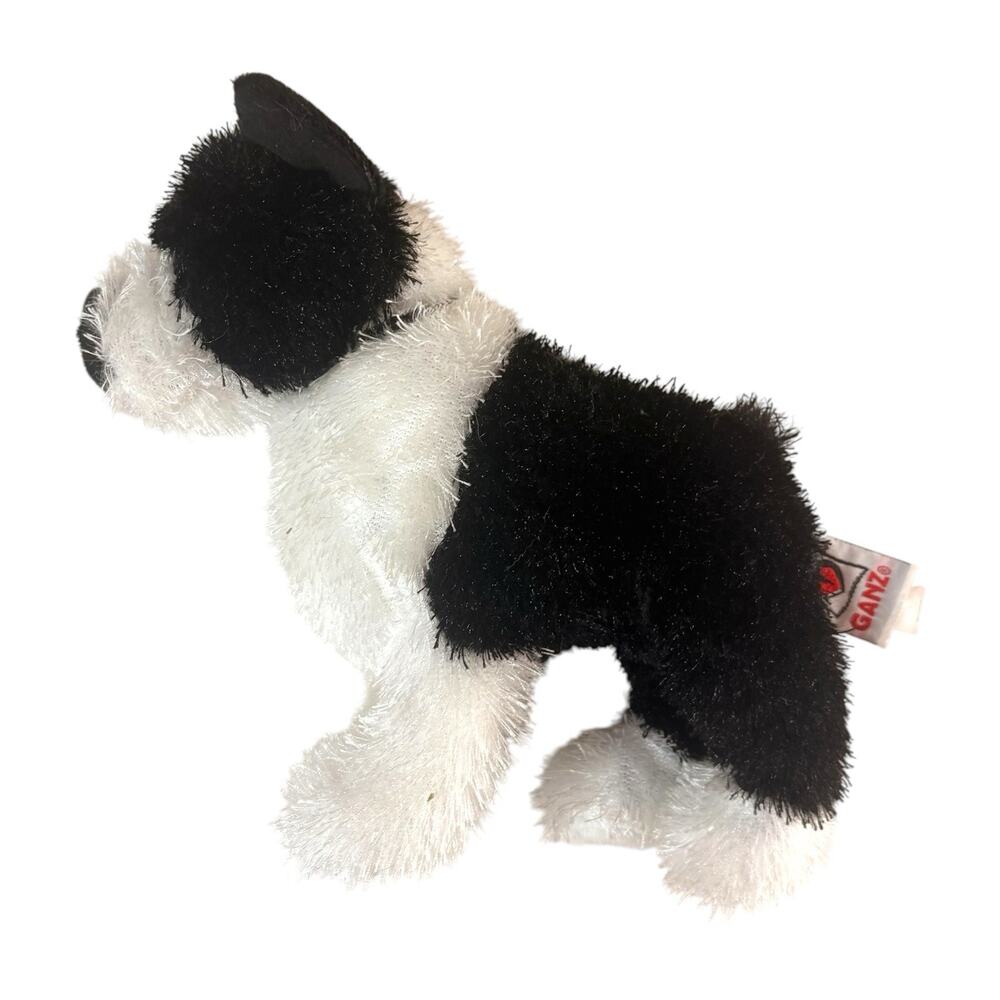 2009 WEBKINZ Boston Terrier Plush Stuffed Animal Toy Retired HM173 GANZ NO CODE